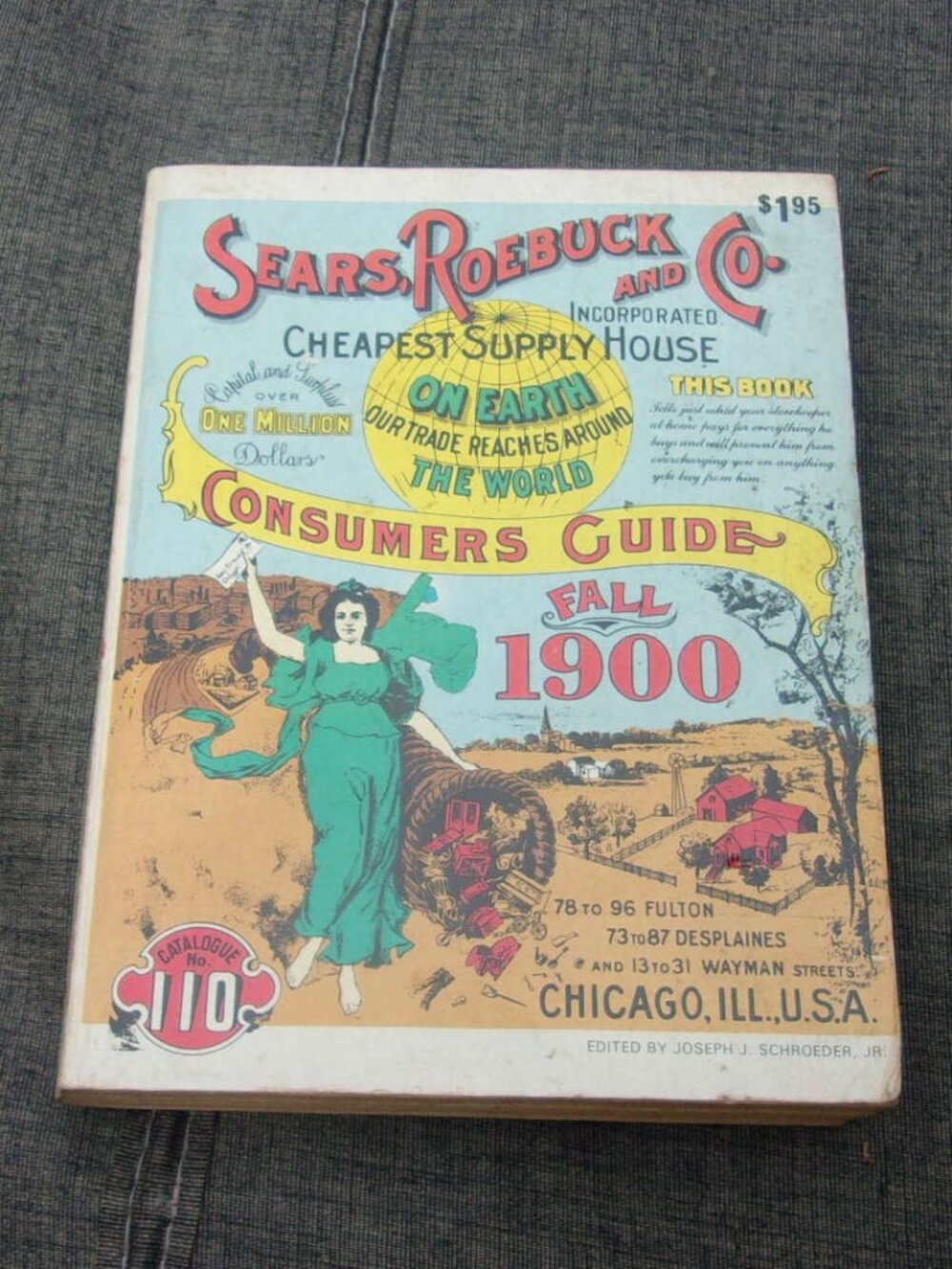 Sears Roebuck & Co Fall 1900 Catalog (old reprint)